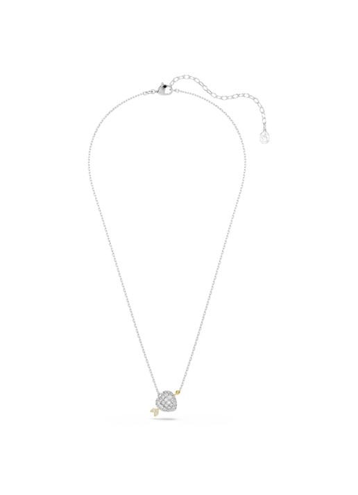 Swarovski Idyllia ketting met kristal - detail 2 zilver