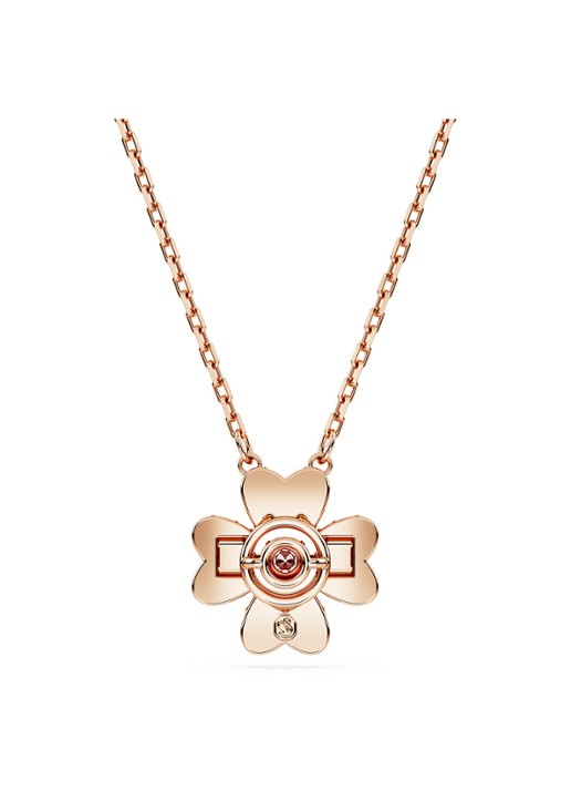 Swarovski Idyllia ketting verguld - detail 4 roségoud