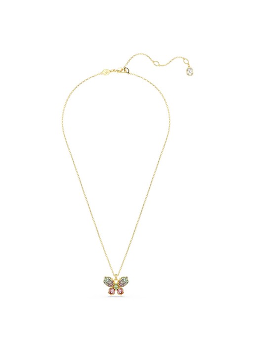 Swarovski Idyllia ketting verguld  - detail 2 goud
