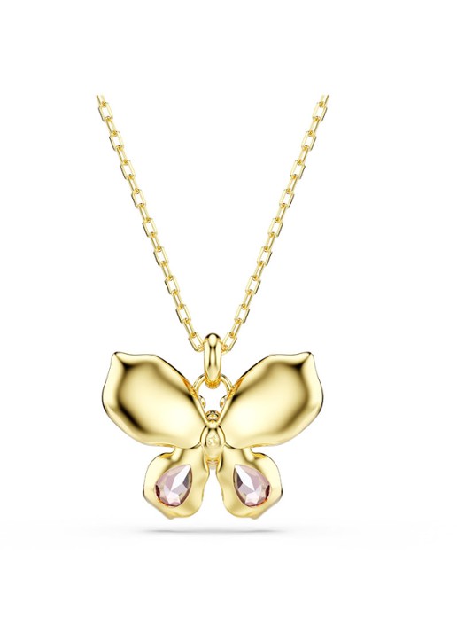 Swarovski Idyllia ketting verguld  - detail 4 goud