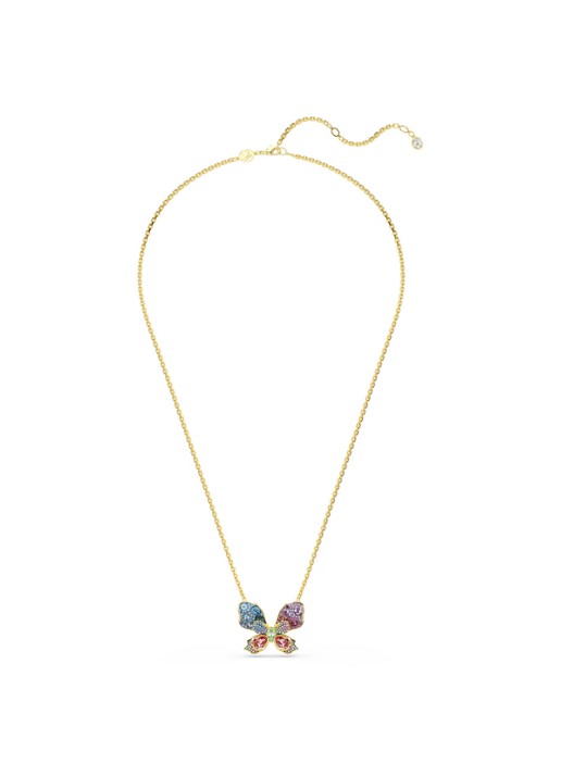 Swarovski Idyllia ketting verguld - detail 2 goud