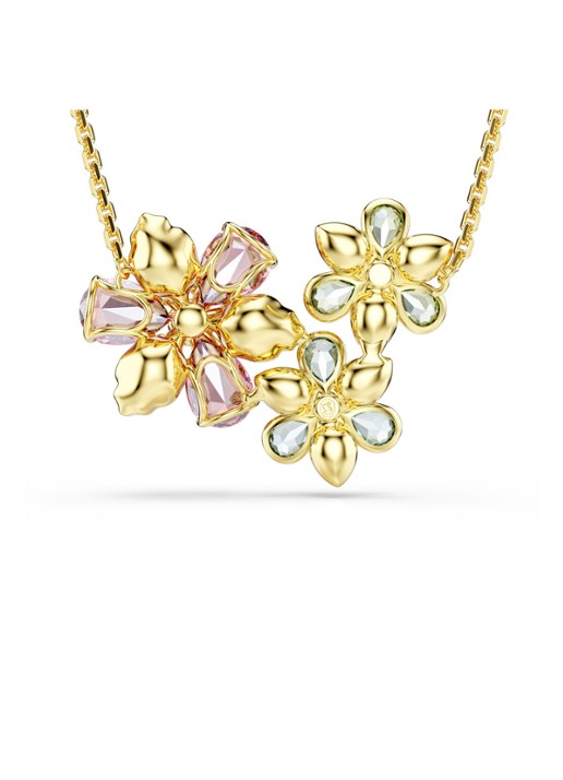 Swarovski Idyllia ketting verguld - detail 4 goud
