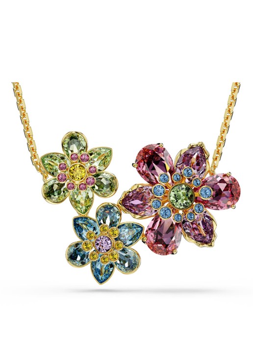 Swarovski Idyllia ketting verguld