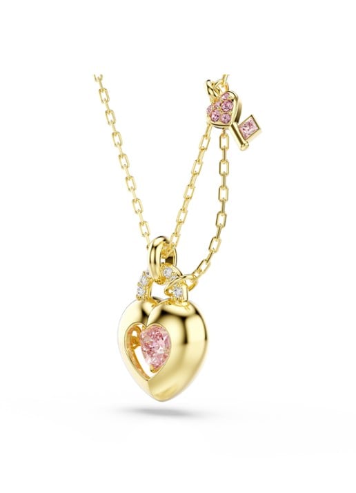 Swarovski Idyllia ketting verguld - detail 3 goud