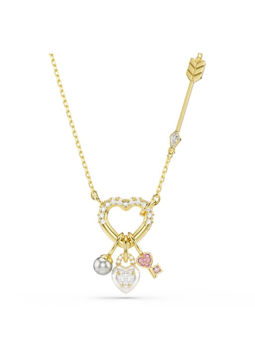 Swarovski Idyllia ketting verguld