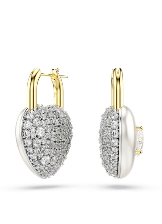 Swarovski Idyllia oorhangers verguld