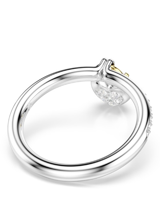 Swarovski Idyllia ring met kristal 55 - detail 5 zilver