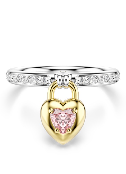 Swarovski Idyllia ring met kristal 55 - voorkant zilver