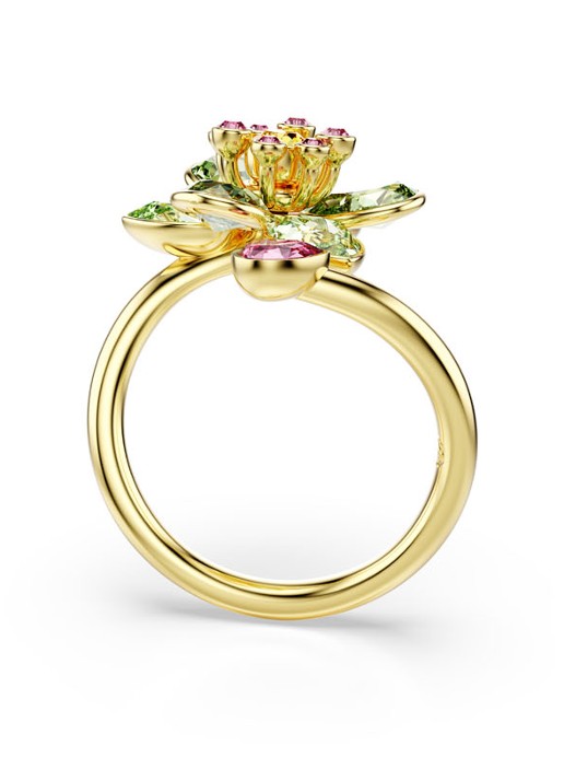 Swarovski Idyllia ring verguld 50 - detail 5 goud