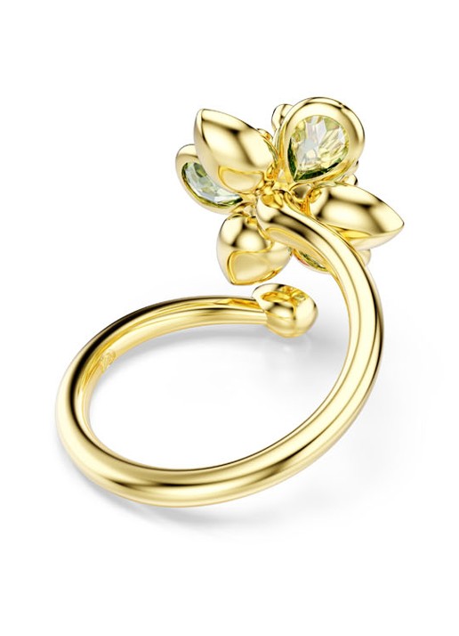 Swarovski Idyllia ring verguld 55  - detail 4 goud