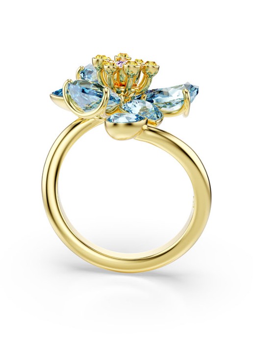 Swarovski Idyllia ring verguld 58 - detail 2 goud