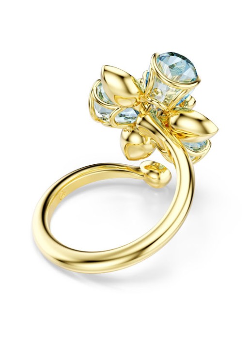 Swarovski Idyllia ring verguld 60 - detail 3 goud