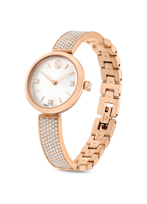 Swarovski Illumina horloge 5671202 - detail roségoud
