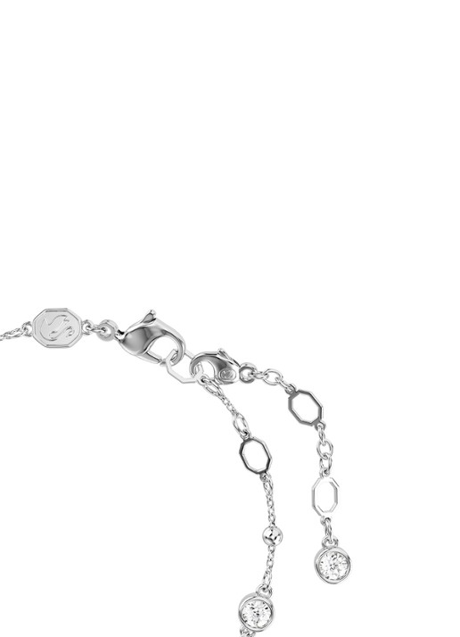 Swarovski Imber armband met kristal M - detail 3 zilver