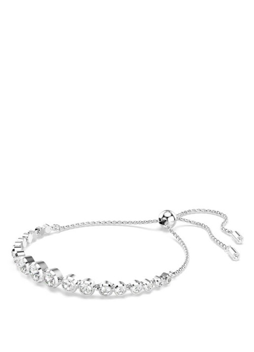 Swarovski Imber armband met kristal M  - detail 2 zilver