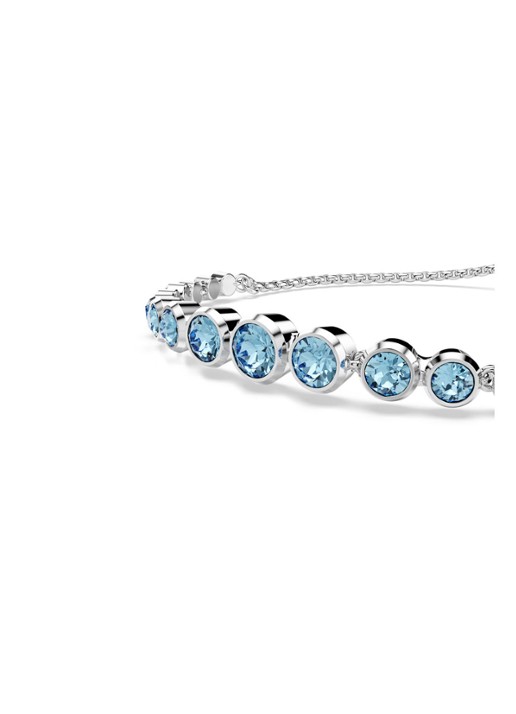 Swarovski Imber armband met kristal M  - detail 3 zilver