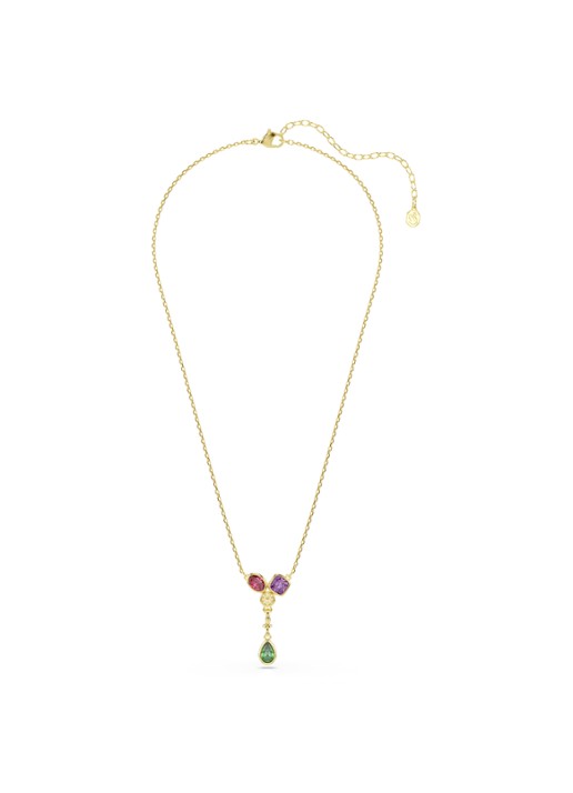Swarovski Imber ketting met hanger  - detail goud