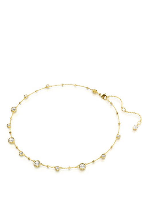 Swarovski Imber ketting verguld  - detail 2 goud
