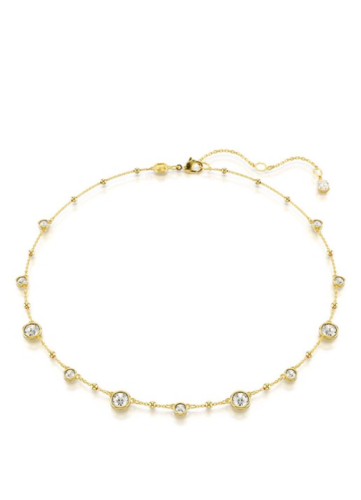 Swarovski Imber ketting verguld
