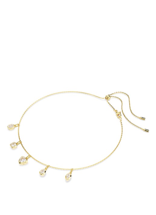 Swarovski Imber ketting verguld  - detail 2 goud