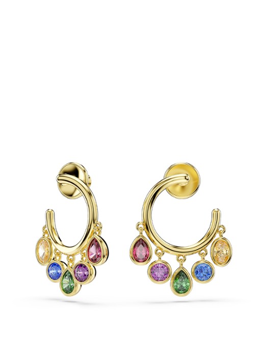 Swarovski Imber oorringen verguld