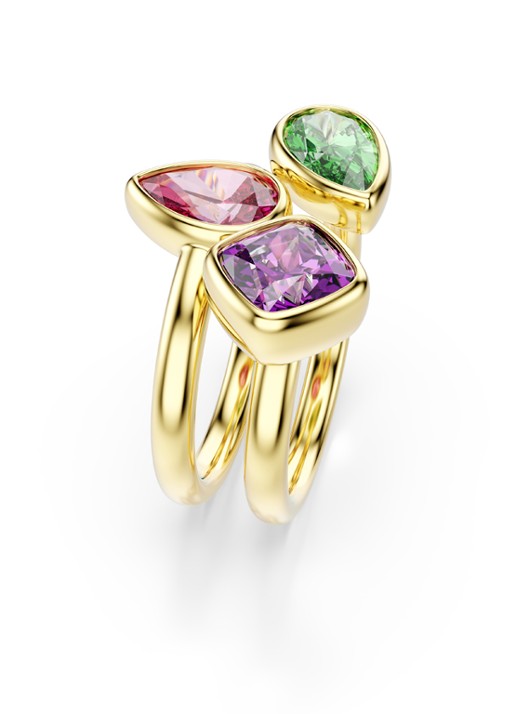 Swarovski Imber ring verguld 50 - detail 3 goud