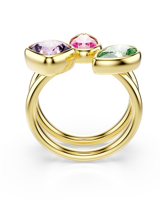Swarovski Imber ring verguld 50 - detail 4 goud