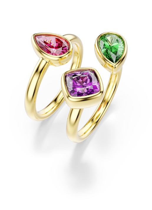 Swarovski Imber ring verguld 60 - detail 2 goud