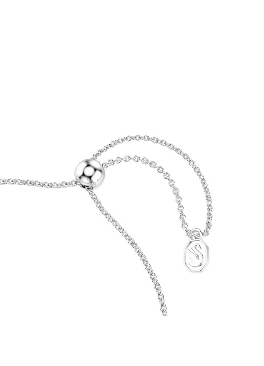 Swarovski Matrix armband met kristal - detail 3 zilver