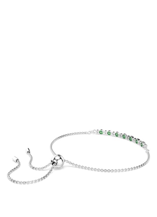 Swarovski Matrix armband van zilver  - detail 4 zilver