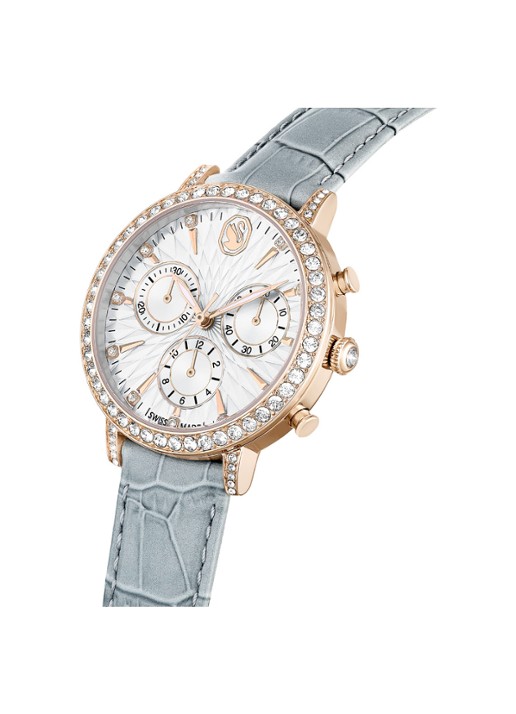 Swarovski Matrix Chrono horloge 5702851  - detail 4 goud