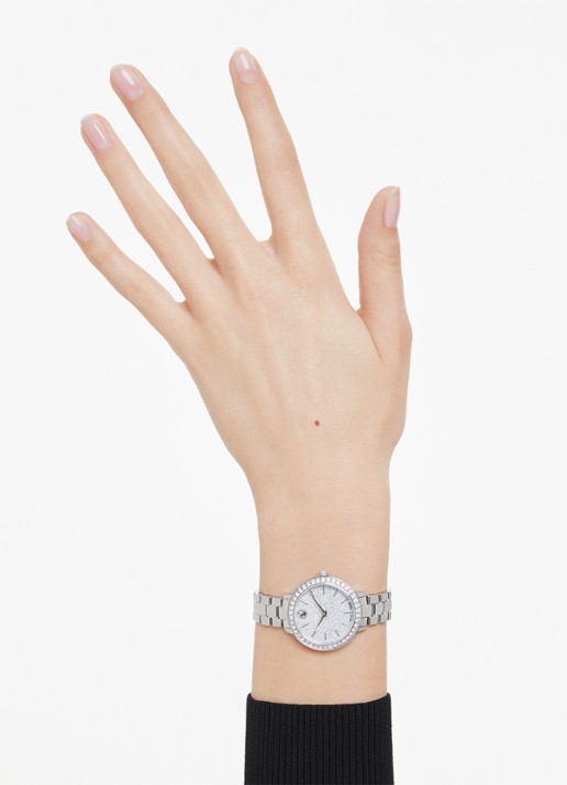 Swarovski Matrix horloge 5706182 - voorkant 2 zilver