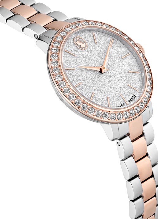 Swarovski Matrix horloge 5715028 - detail 6 zilver