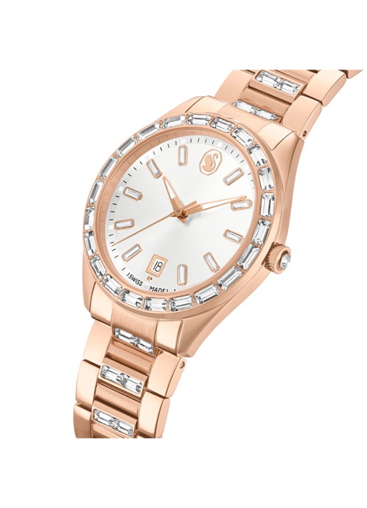 Swarovski Matrix horloge 5734659 - detail 4 roségoud
