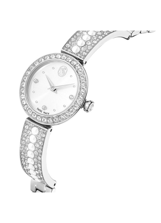Swarovski Matrix horloge 5743680 - detail 3 zilver