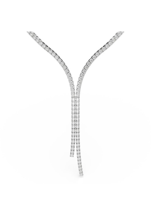Swarovski Matrix ketting met kristal