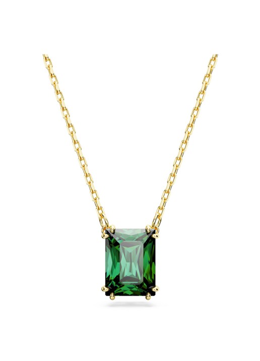Swarovski Matrix ketting verguld
