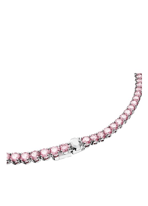Swarovski MATRIX NECKLACE S PURPI/RHS M - detail 5 zilver