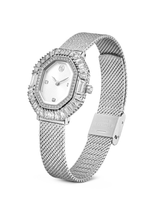 Swarovski Matrix Octagon horloge 5732498 - detail 2 zilver
