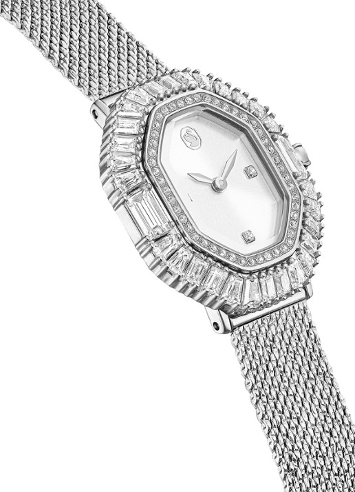 Swarovski Matrix Octagon horloge 5732498 - detail 5 zilver