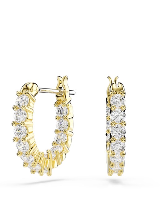 Swarovski Matrix oorringen met zirkonia