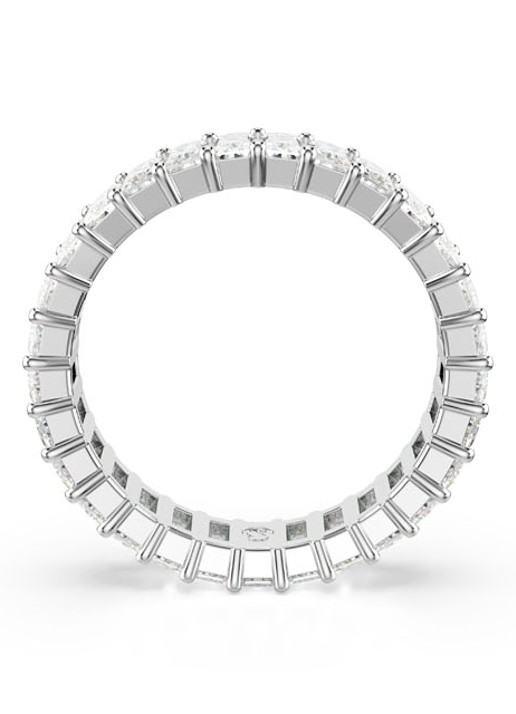 Swarovski Matrix ring met zirkonia 52 - detail 3 zilver