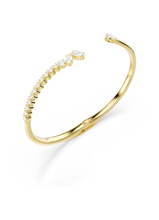Swarovski Mesmera bangle verguld  - detail 3 goud