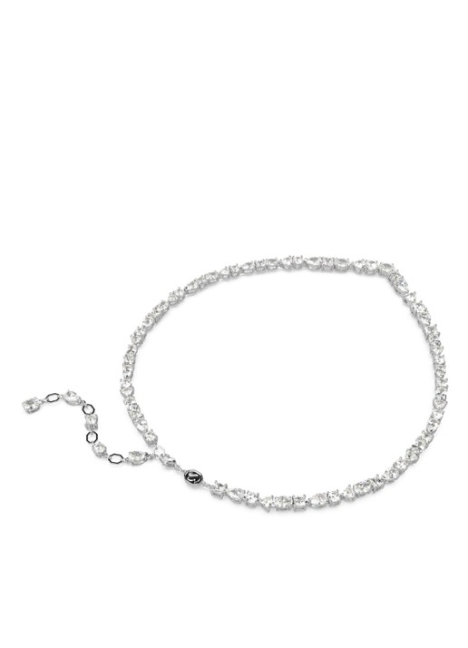 Swarovski Mesmera ketting met kristal - detail 2 zilver