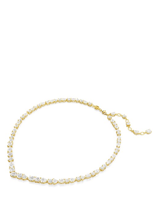 Swarovski Mesmera ketting met kristal - detail 2 goud