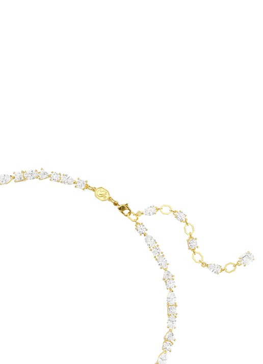 Swarovski Mesmera ketting met kristal - detail 3 goud