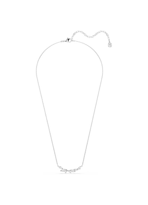 Swarovski Mesmera ketting met kristal - detail zilver