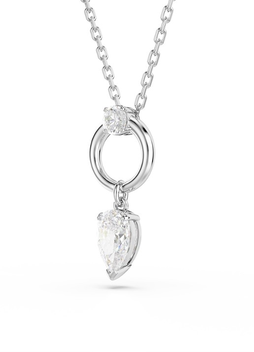 Swarovski Mesmera ketting met zirkonia - detail 4 zilver