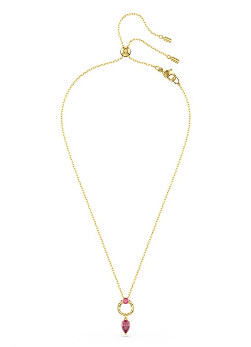 Swarovski Mesmera ketting met zirkonia - detail 3 goud
