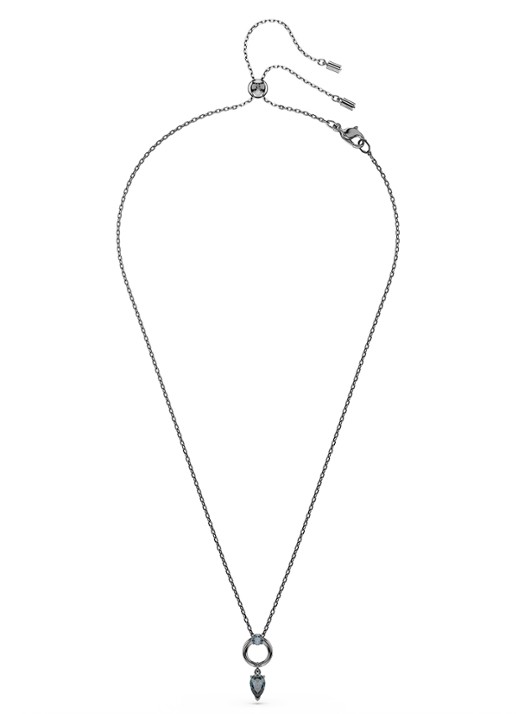 Swarovski Mesmera ketting met zirkonia - detail 3 zilver
